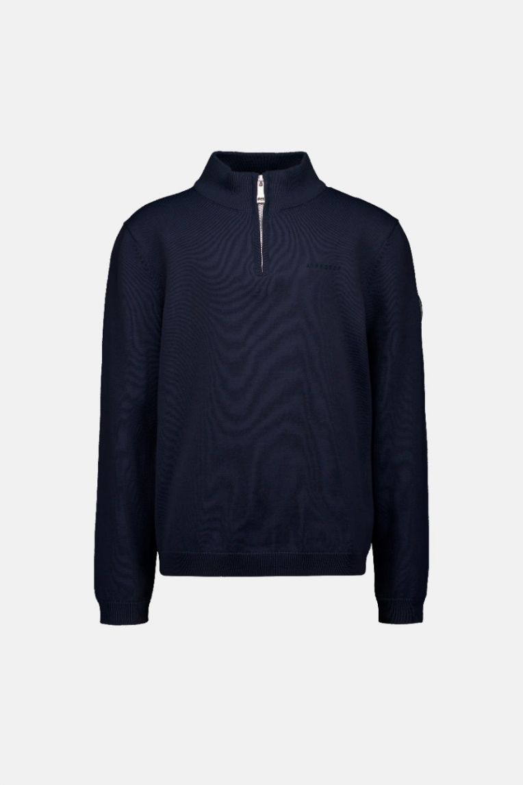 KNITWEAR QUATER ZIP