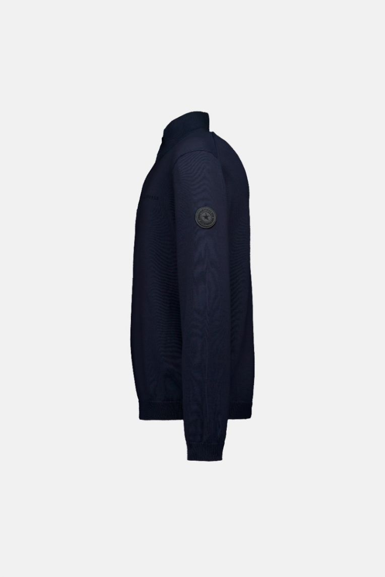 KNITWEAR QUATER ZIP