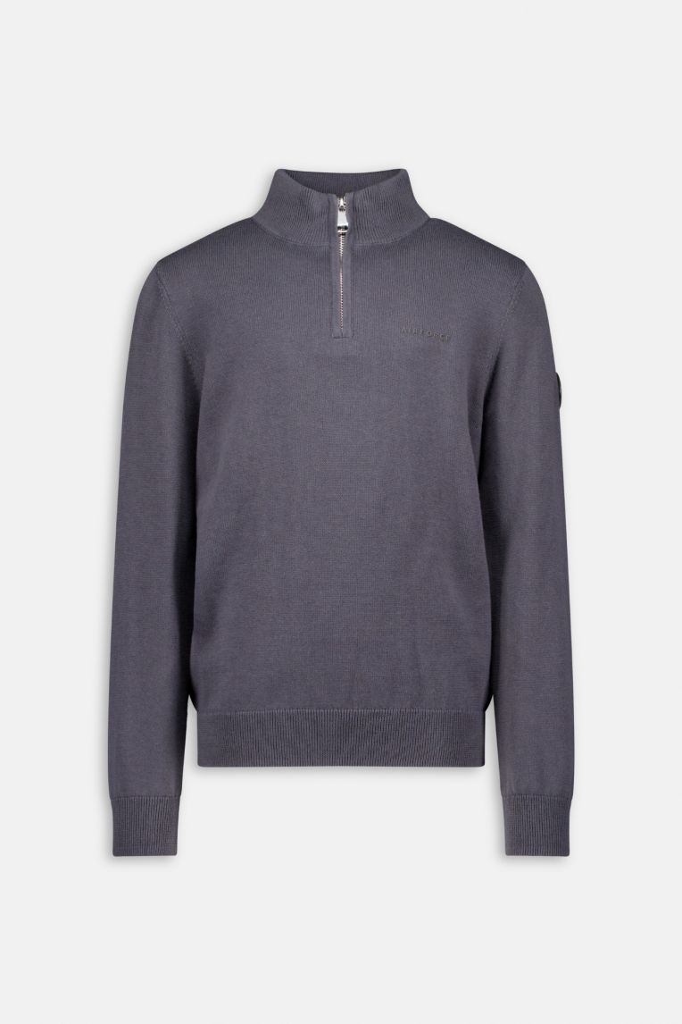 KNITWEAR QUARTER ZIP