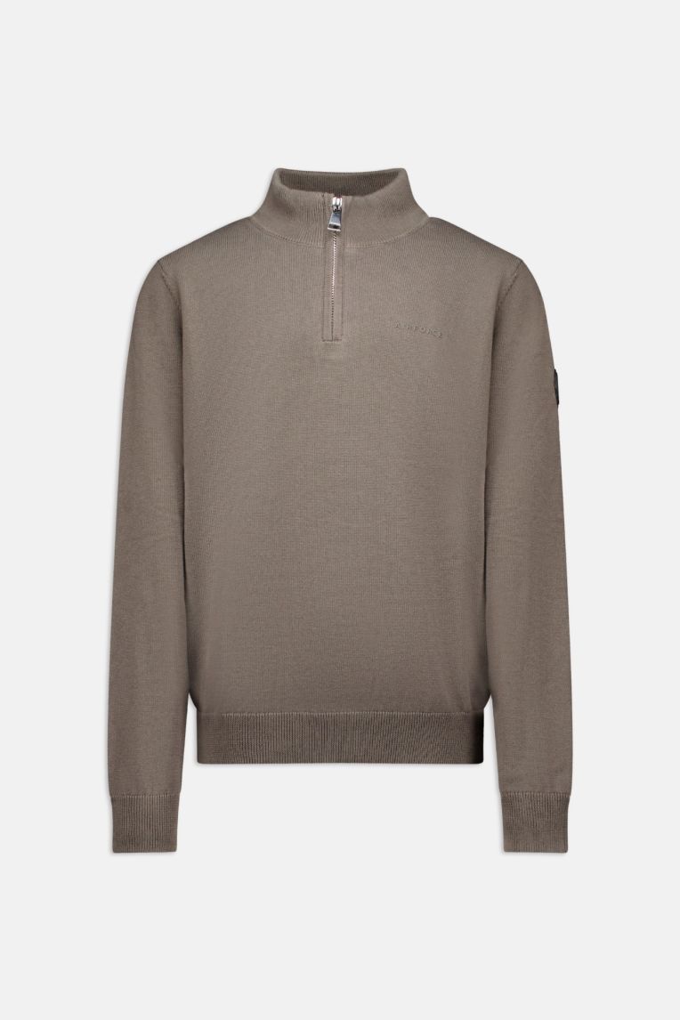 KNITWEAR QUARTER ZIP