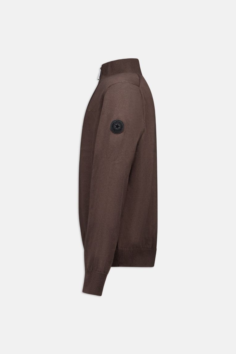 KNITWEAR QUARTER ZIP