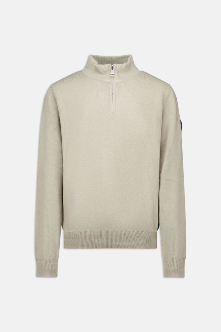 KNITWEAR QUARTER ZIP