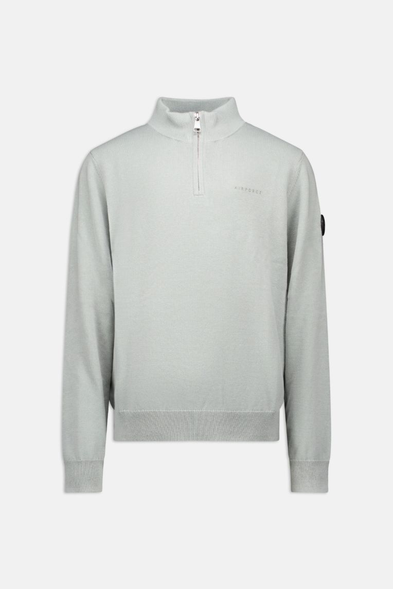 KNITWEAR QUARTER ZIP