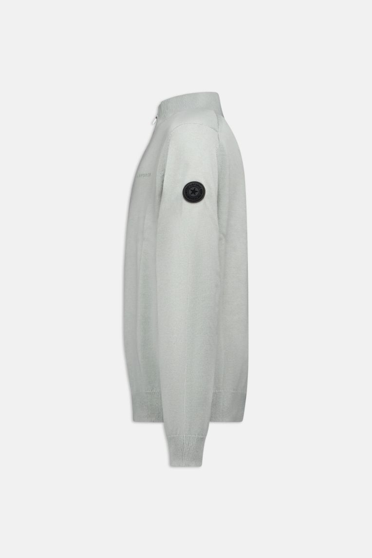KNITWEAR QUARTER ZIP