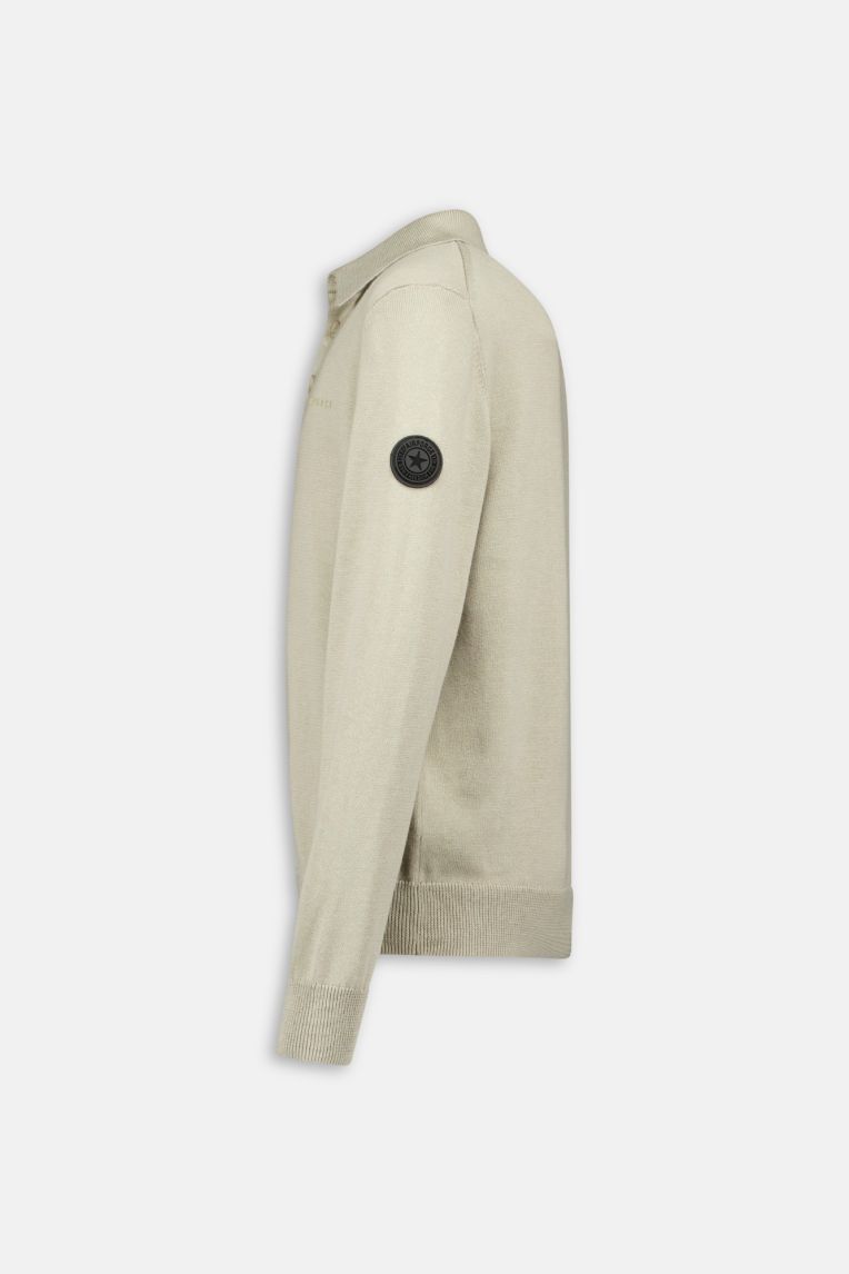 KNITWEAR POLO LONGSLEEVE