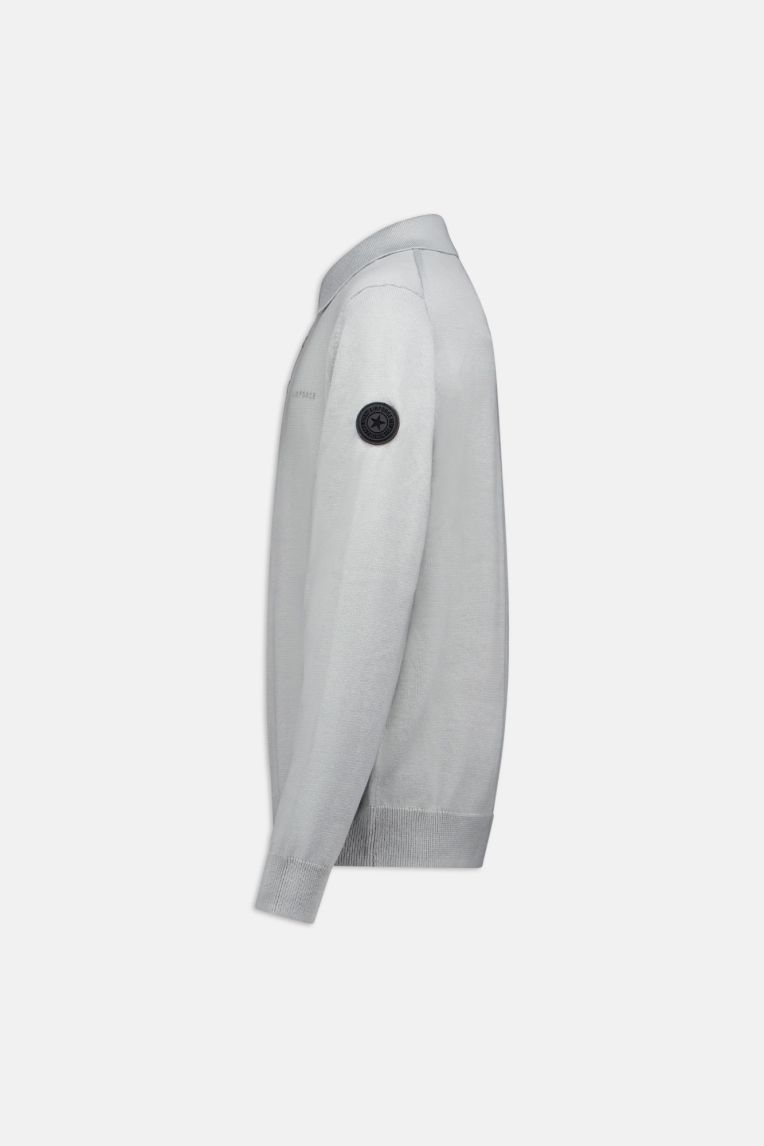 KNITWEAR POLO LONGSLEEVE