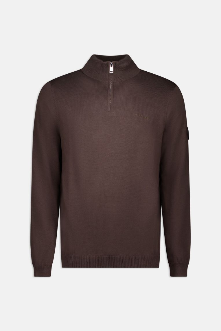 KNITWEAR QUARTER ZIP