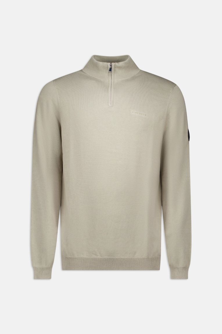 KNITWEAR QUARTER ZIP