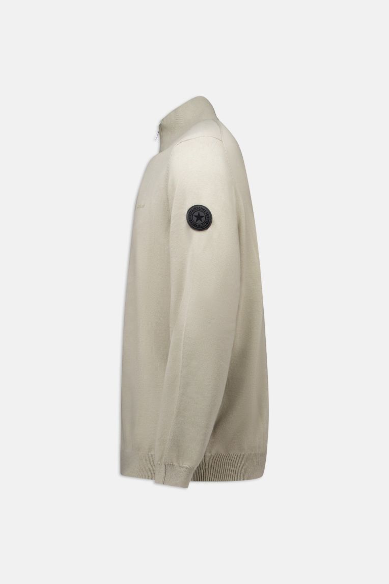KNITWEAR QUARTER ZIP