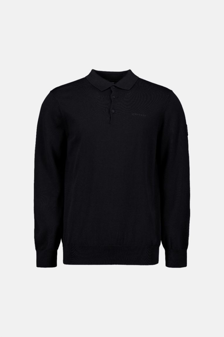 KNITWEAR POLO LONGSLEEVE