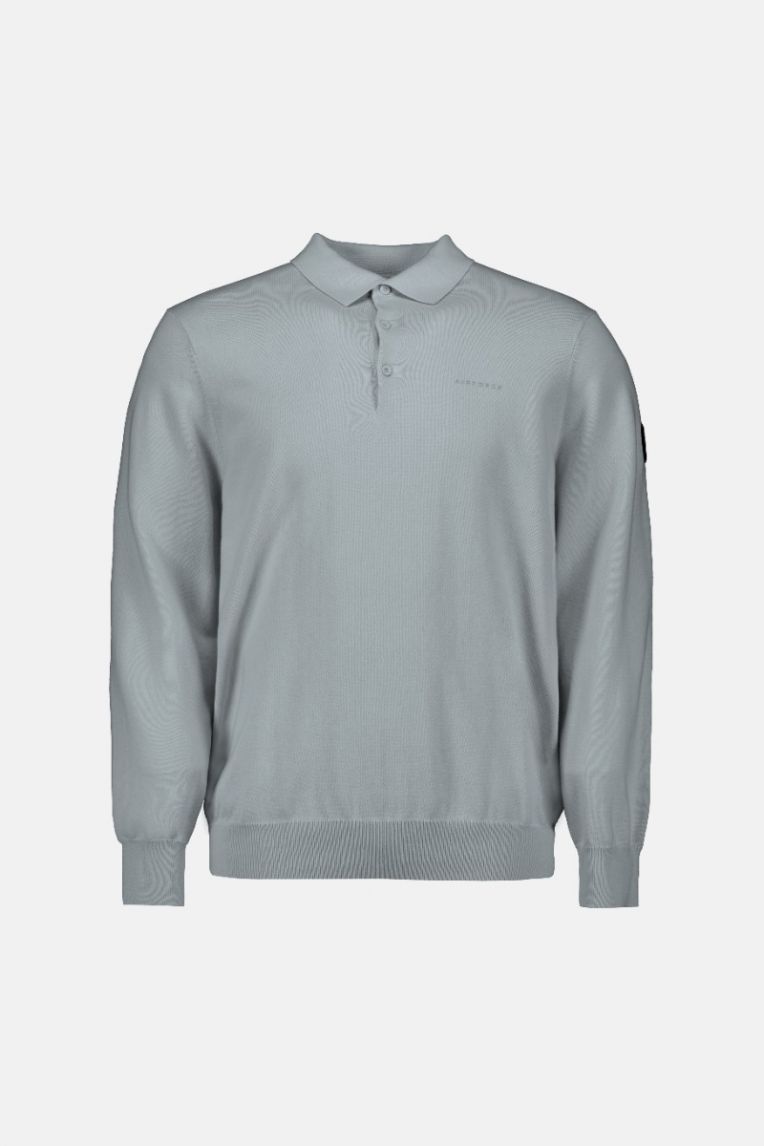 KNITWEAR POLO LONGSLEEVE