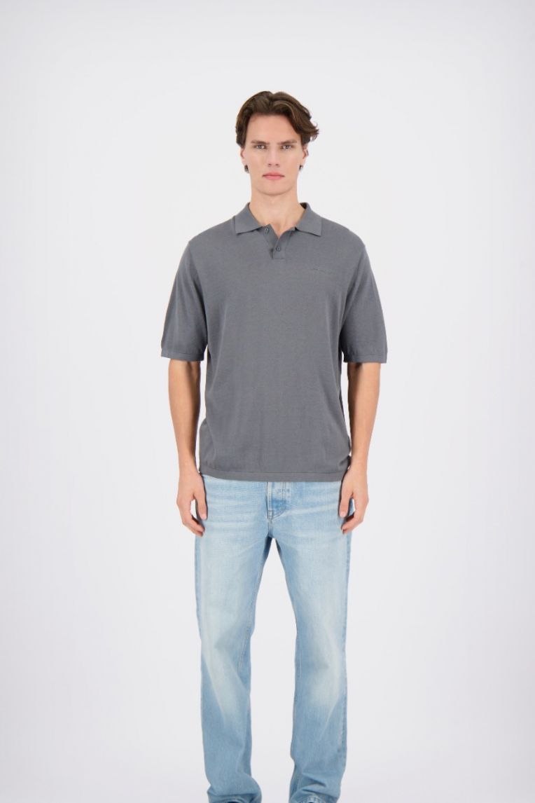 KNITTED POLO SHIRT